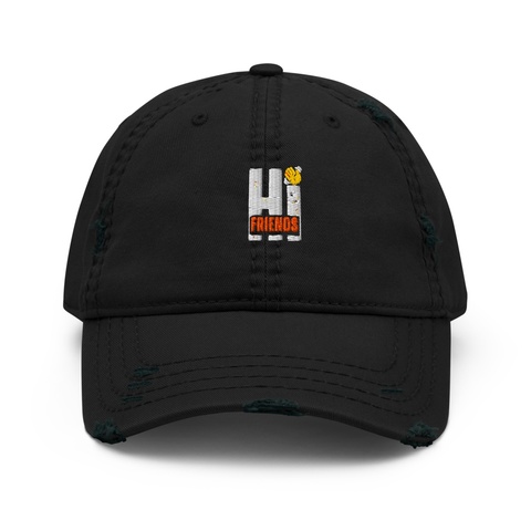 Hi Black Maglietta Front