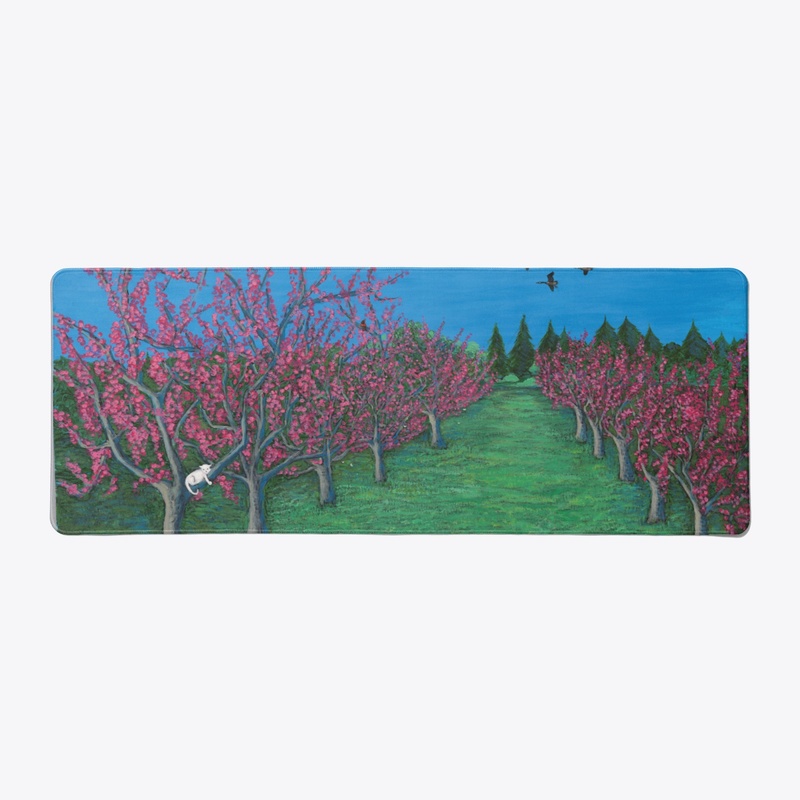 Cherry Orchard Desk Mat