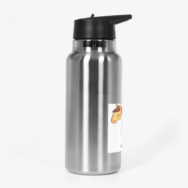 Div Jen 32oz Stainless Water Bottle