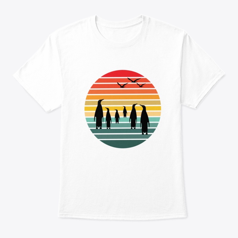 Retro vintage sunset design