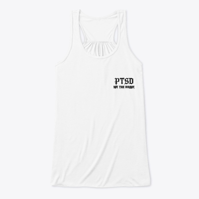 Ptsd We the Brave - Women's Flowy Tank Top - Women's Flowy Tank Top - Women's Flowy Tank Top - Women's Flowy Tank Top