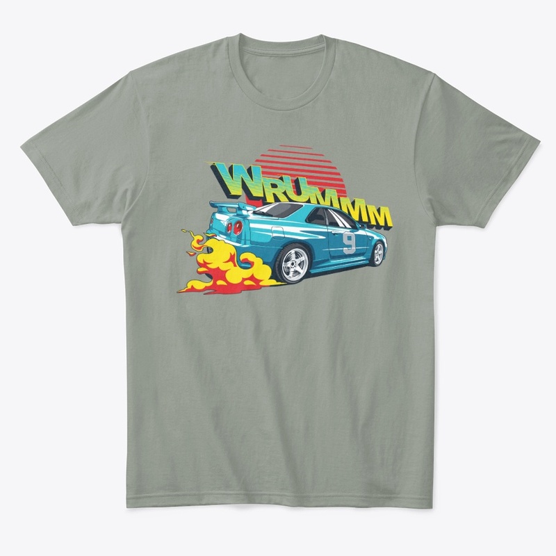 Car Racer T-shirt Design