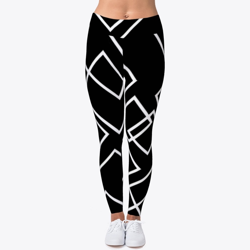 Square Grid Leggings