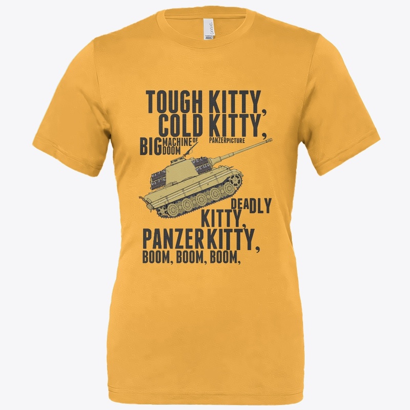 Tough Kitty Cold Kitty  Tiger II T-Shirt