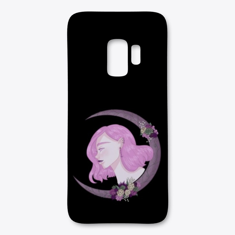 Pastel Goth Crescent Moon
