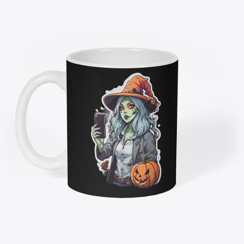Halloween Sticker Design T-Shirt
