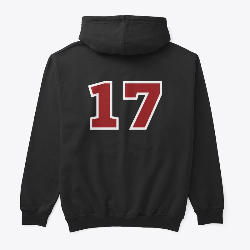 sports Number 17 slogan, custom
