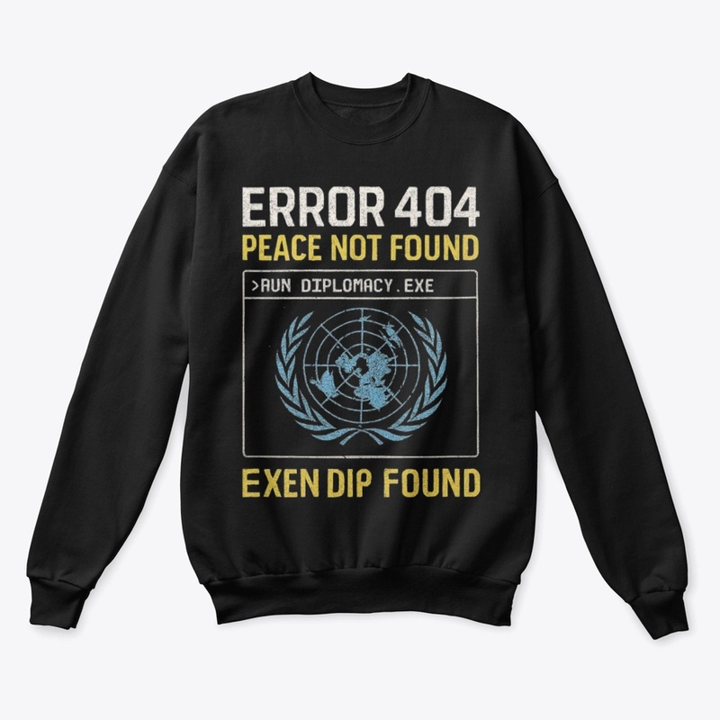 Error 404: Peace Not Found Tee