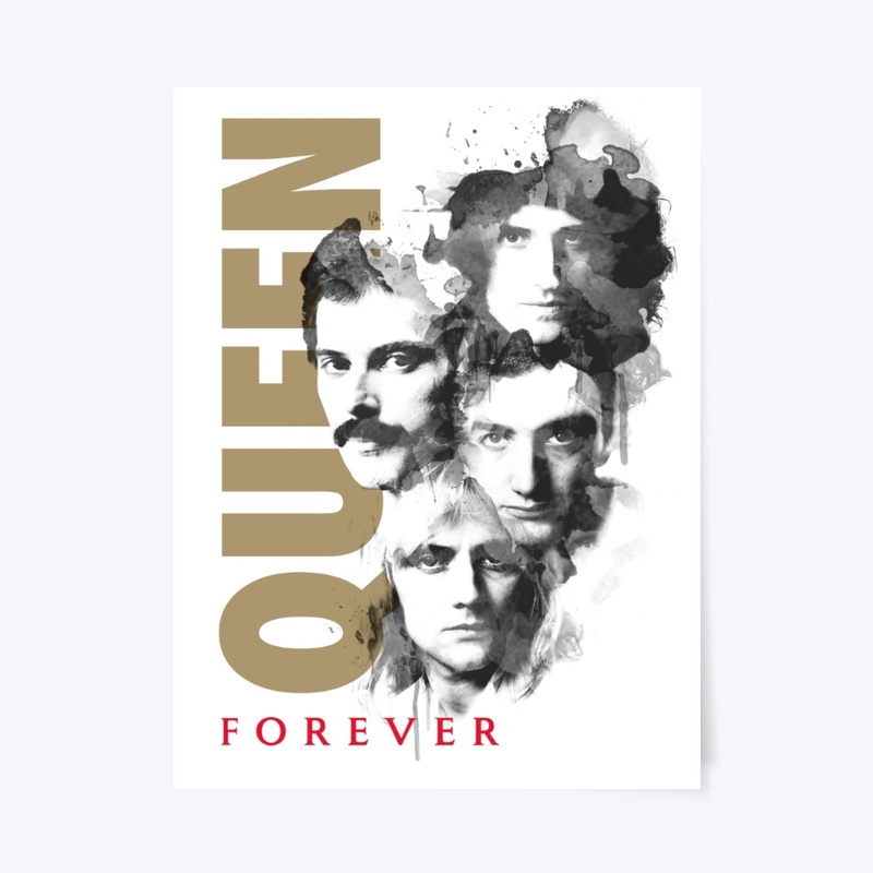 Queen Official Faces Ink Forever