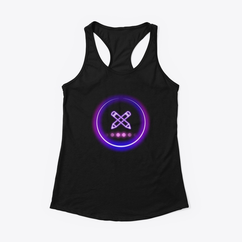 Color pin with Neon design