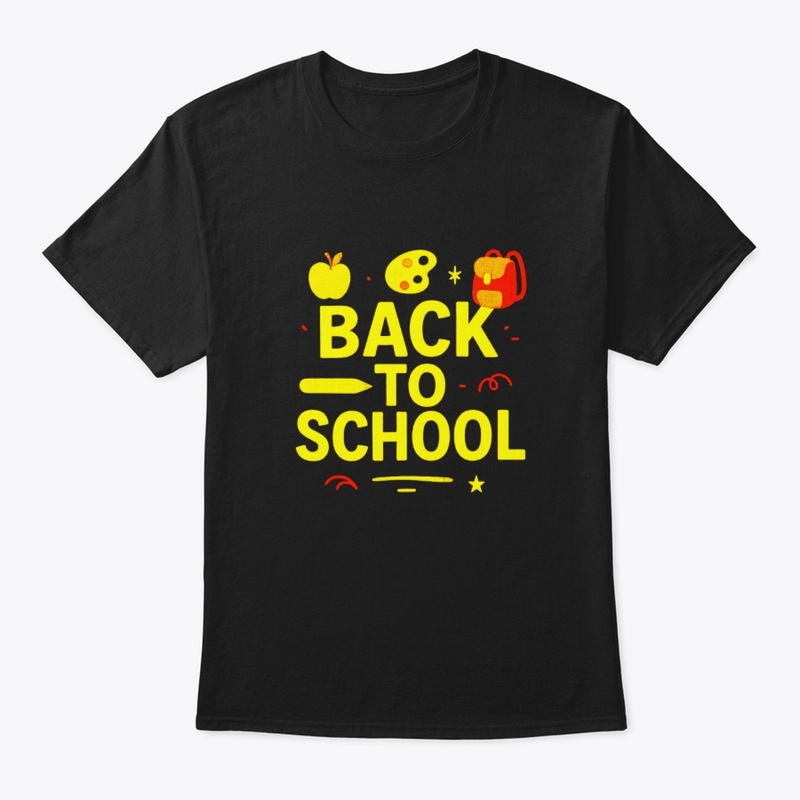Back to School" Vibrant Palette Graphic