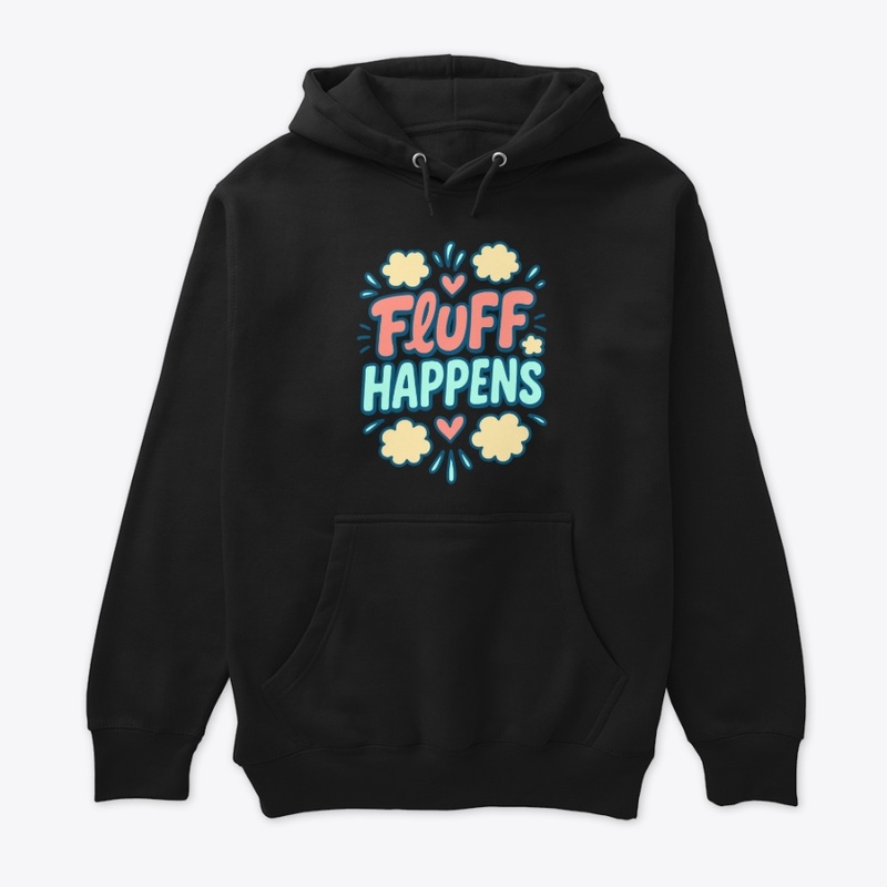 Fluff Happens – Maine Coon Cat Quote Tee