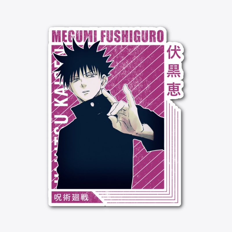 Fushiguro Ten Shadows Style Tee