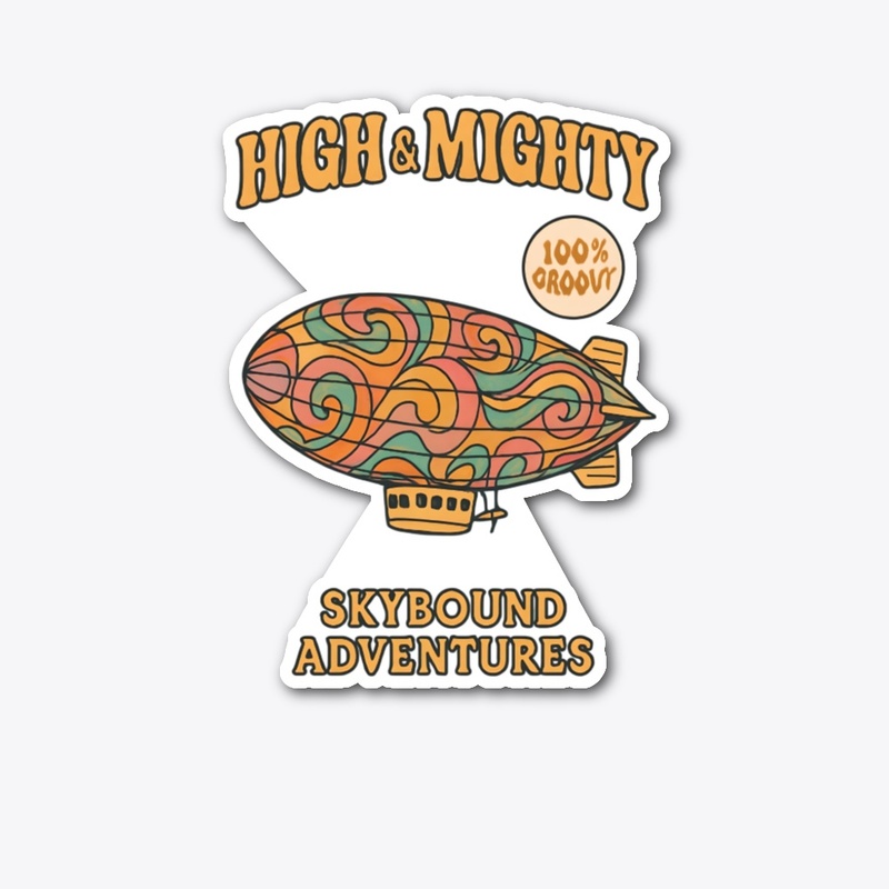 Groovy Blimp Adventure Tee