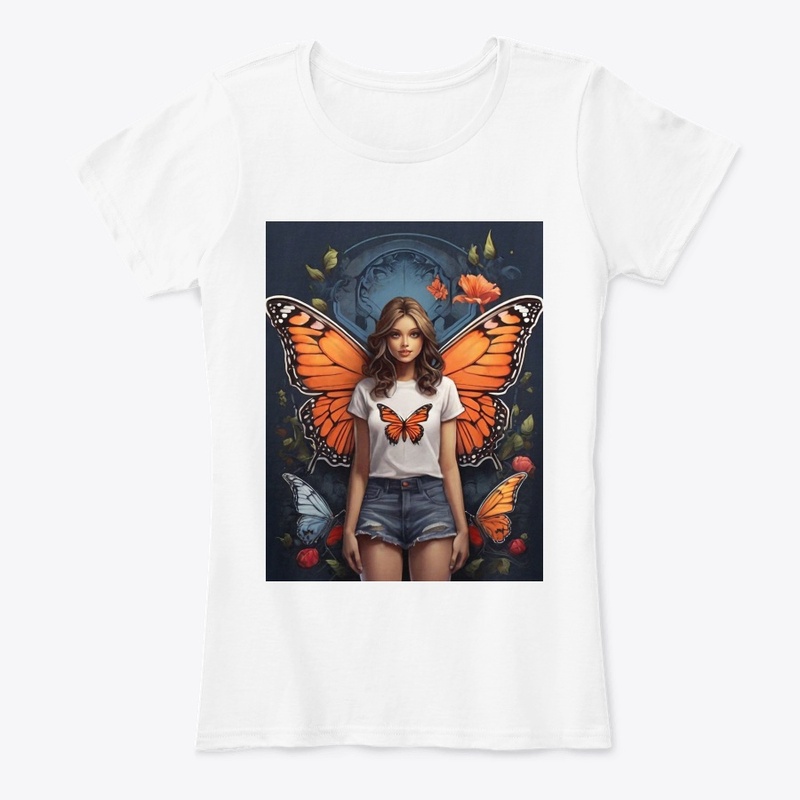 T-shirt design Butterfly 