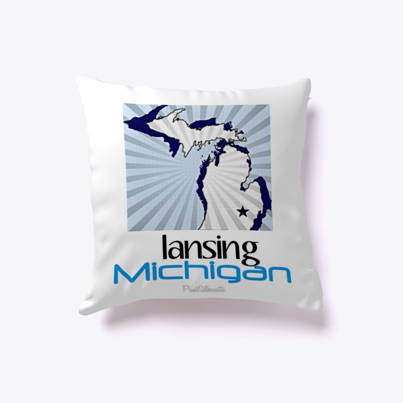 USA Tee Shirt -lansing, Michigan