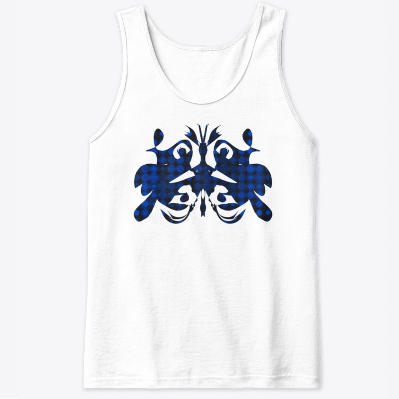 Blue Butterfly Design