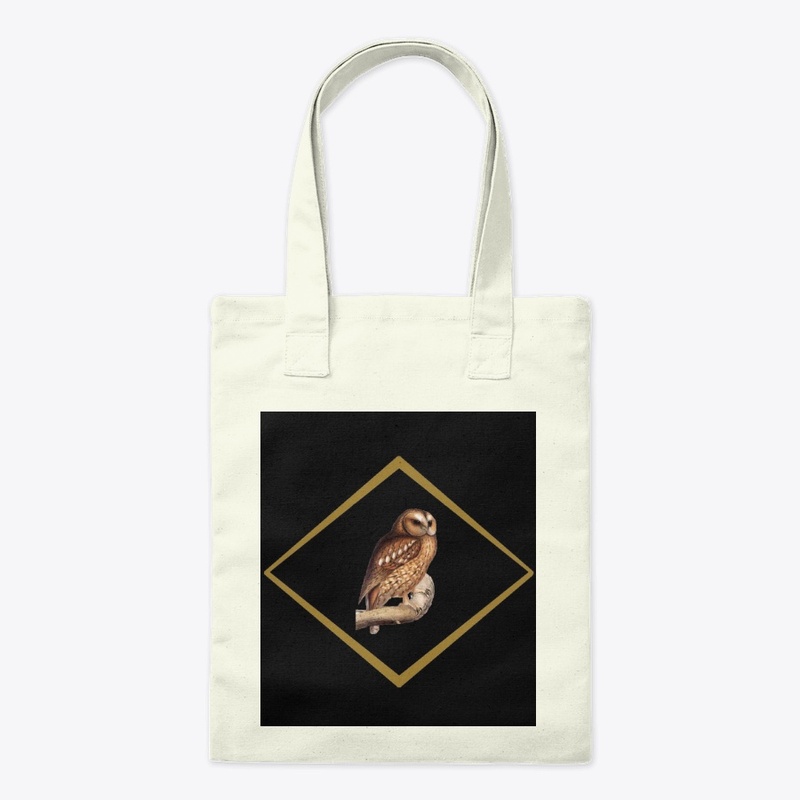 Perching Owl- Black