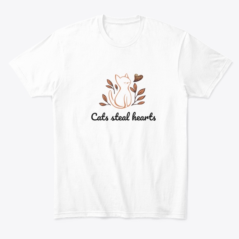 cats steal hearts design