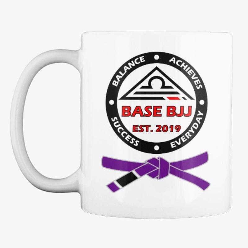 BASE BJJ/Texas Coffee Mug (Purple)