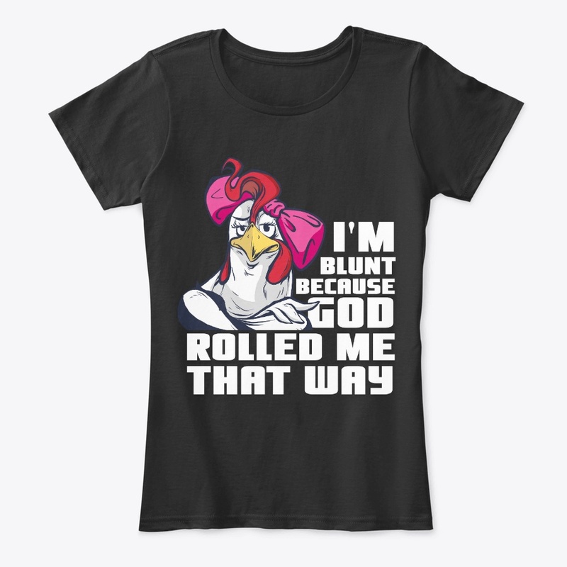 Funny Rooster Lover Gift God Rolled Me