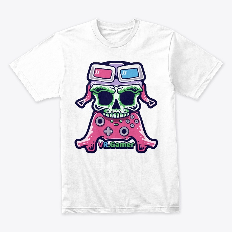 3D Visionary Gamer Skull Tee