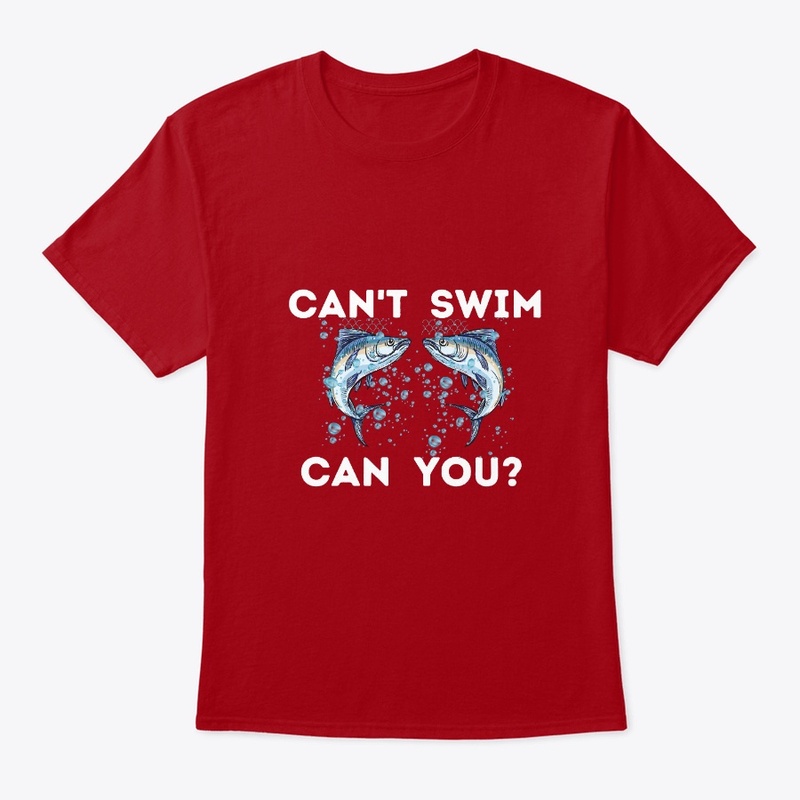 CUTE SWIMMING T-SHIRT