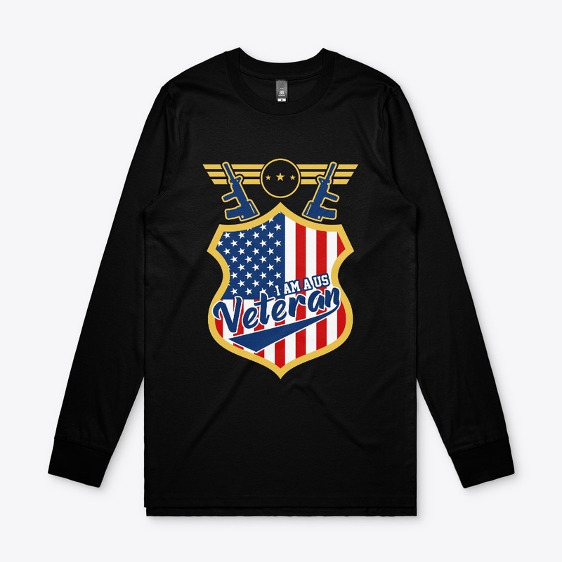 I am a US Veteran T Shirt Design