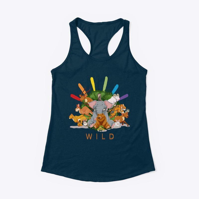 Premium wild design t-shirt