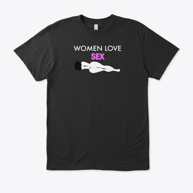 WOMEN LOVE SEX - WHITE LTRS