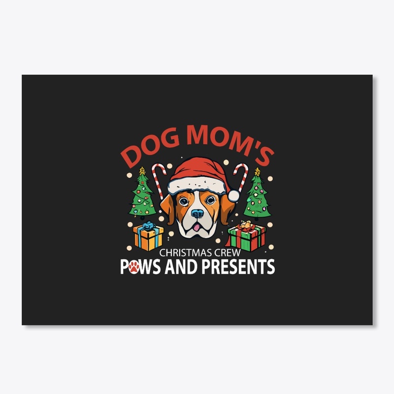 Christmas Dog mom t-shirt