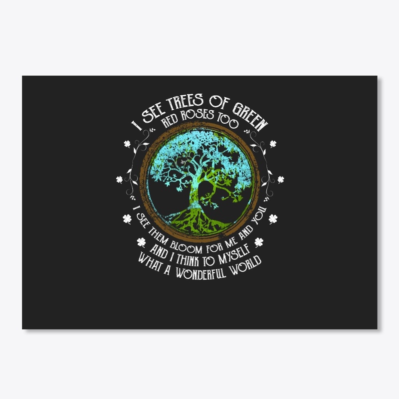 I See Trees Of Green Red Roses - Hippie