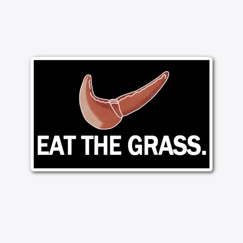 eat the grass colored