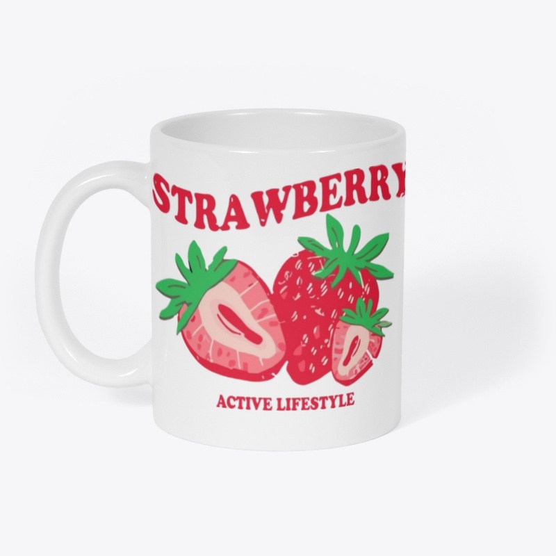 Sip SweetStrawberry Active Lifestyle Mug