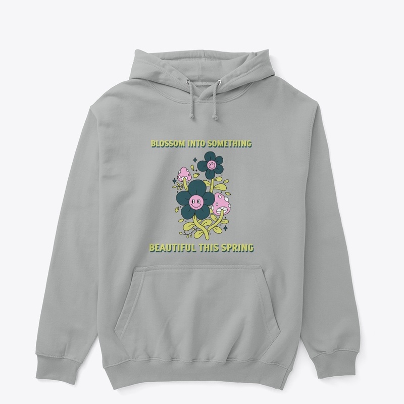 Blossom into beauty T-shirt design