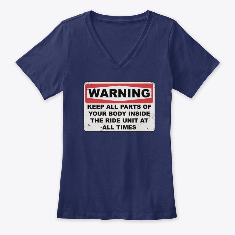 Roller Coaster Warning Sign