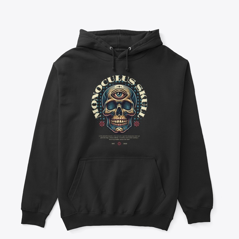 Monoculus Skull Creepy Eyeball Halloween