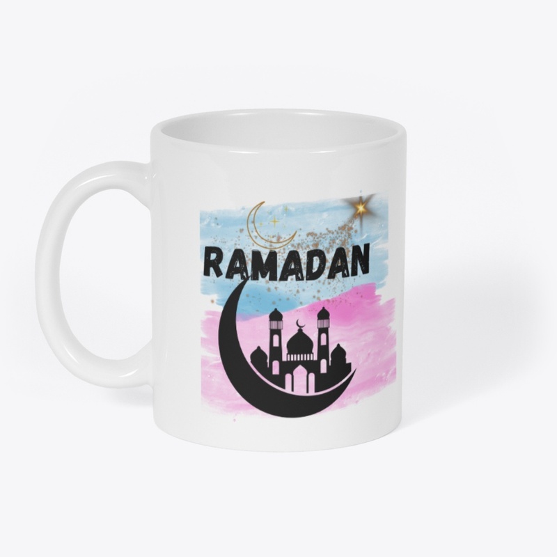 Ramadan Night Mosque Silhouette