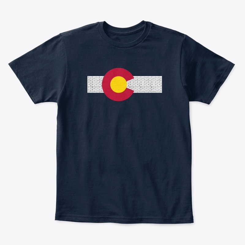 Colorado Border Wall Flag