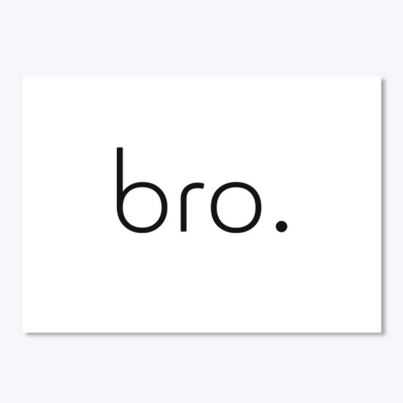 The Official bro. Sticker 2.0
