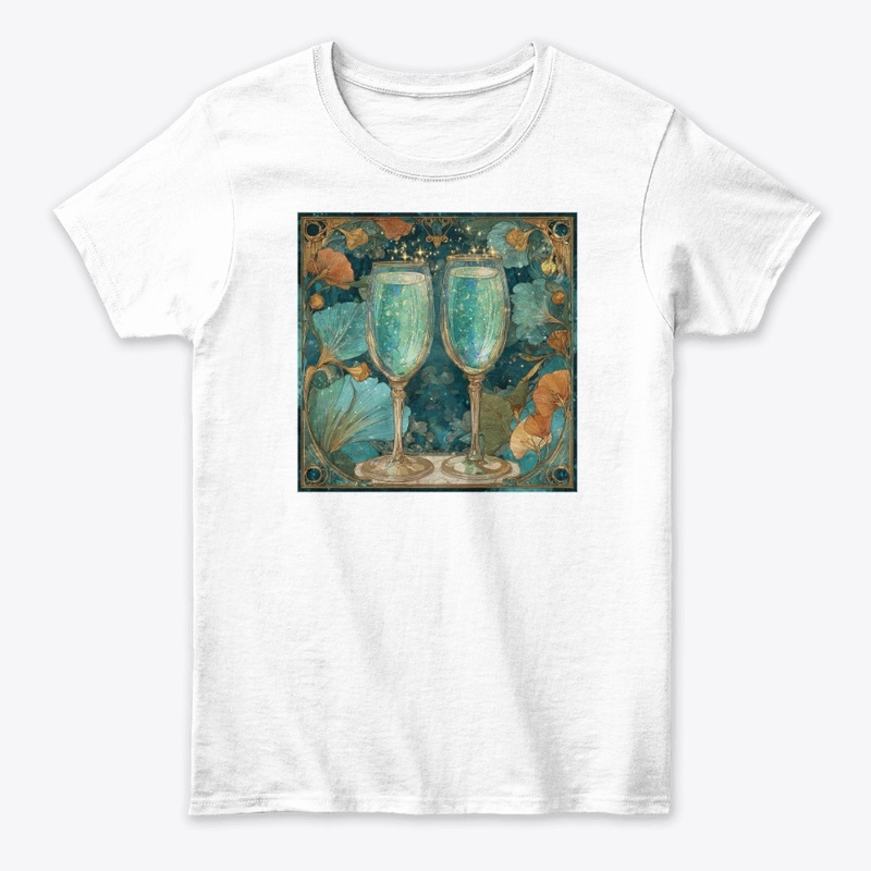 Turquoise Blooms - Spring Cheers