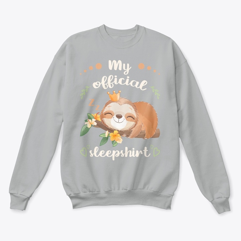 My Official Sleepshirt, Sleeping Sloth