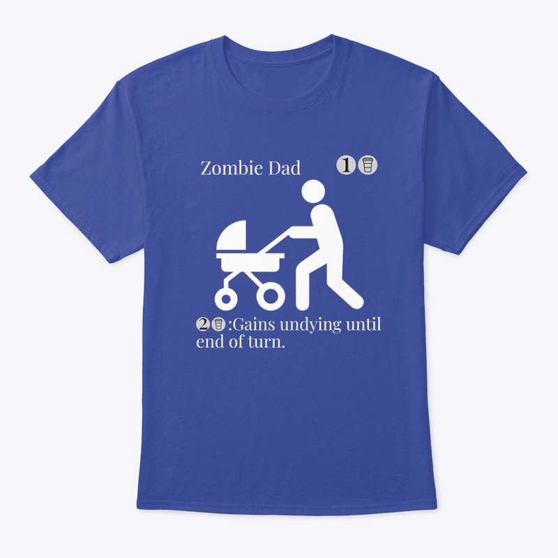 Zombie Dad in white
