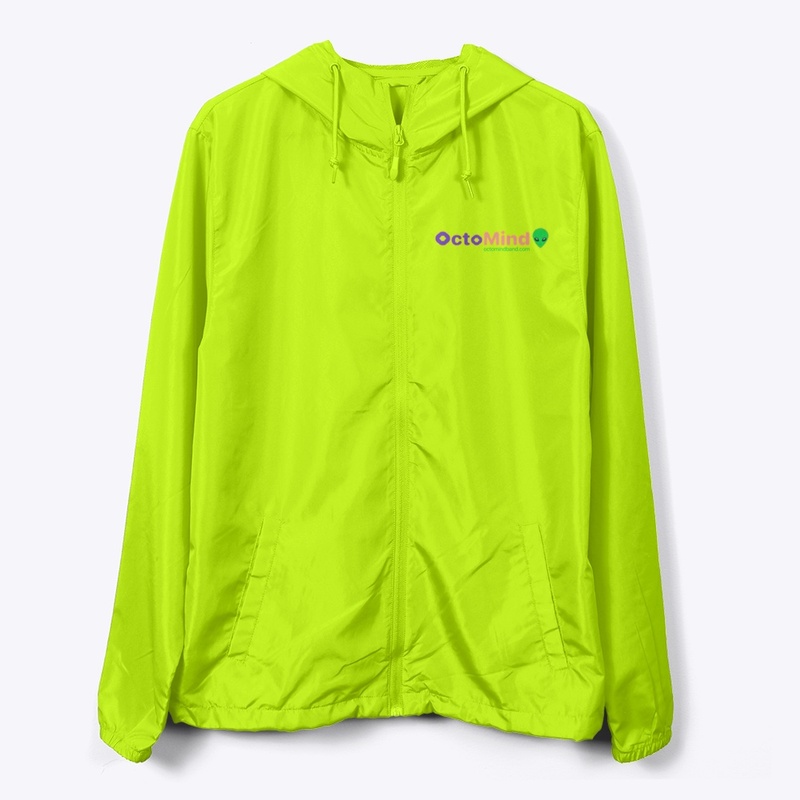 OctoMind Logo Windbreaker