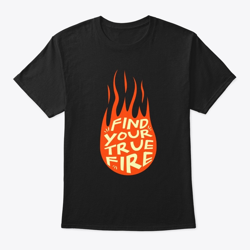 Find Your True Fire Cool Typography Art