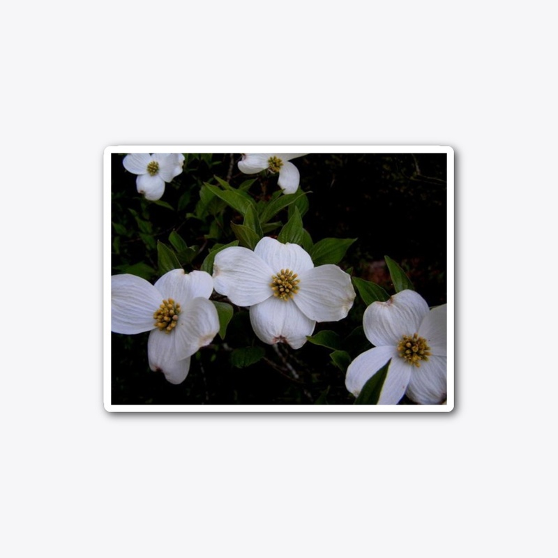 white flowers