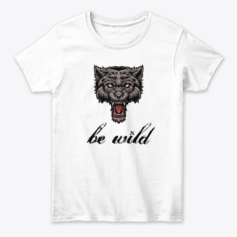 TIGER BE WILD  t-shirt 