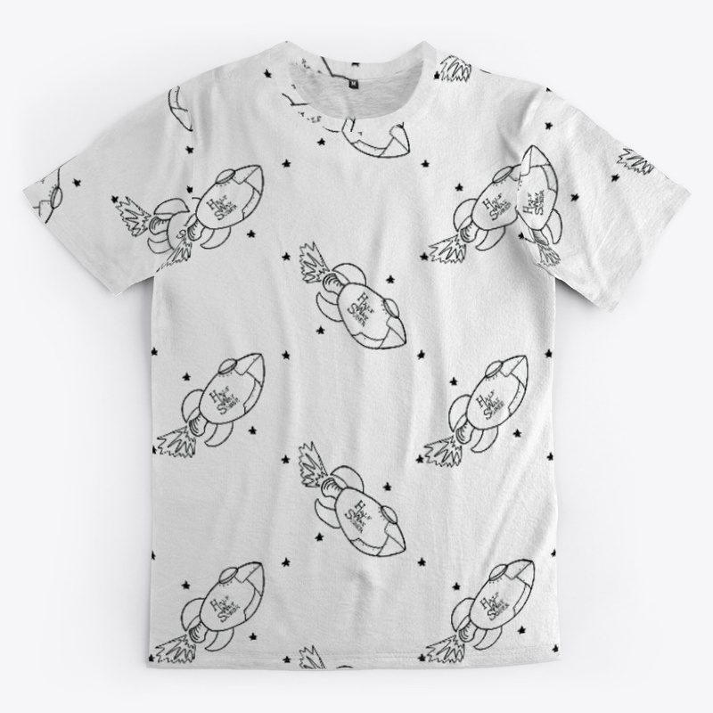 Half Way Sober Rocket Tee