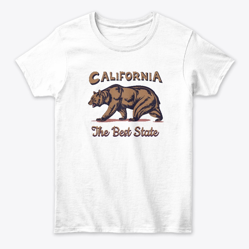 California The Best State T-shirt