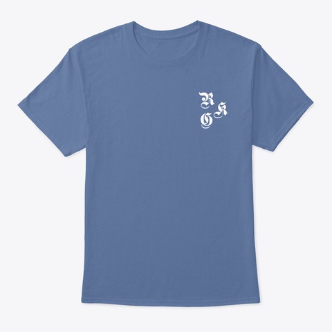 Spend Money Denim Blue Camiseta Front